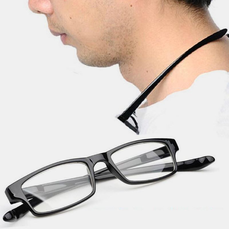 Unisex Hanging Neck Portable Easy Carry Elastic Expanding Legs Lesebrille Presbyopie-brille