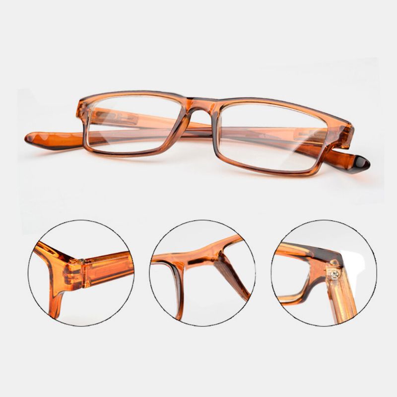 Unisex Hanging Neck Portable Easy Carry Elastic Expanding Legs Lesebrille Presbyopie-brille