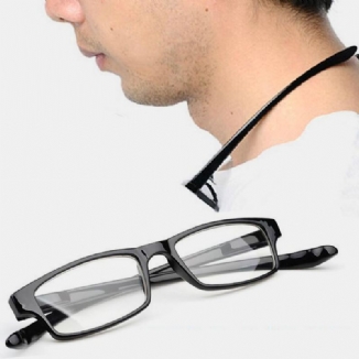 Unisex Hanging Neck Portable Easy Carry Elastic Expanding Legs Lesebrille Presbyopie-brille