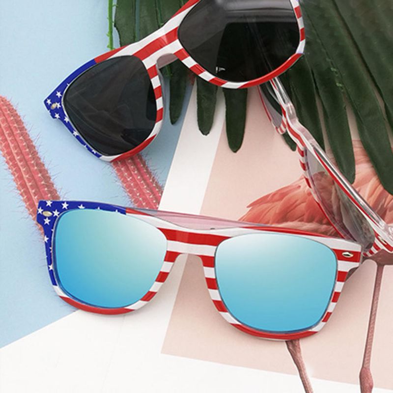 Unisex Patriotic Polarspex Polarized 80er Retro Trendy Stylish Sonnenbrille