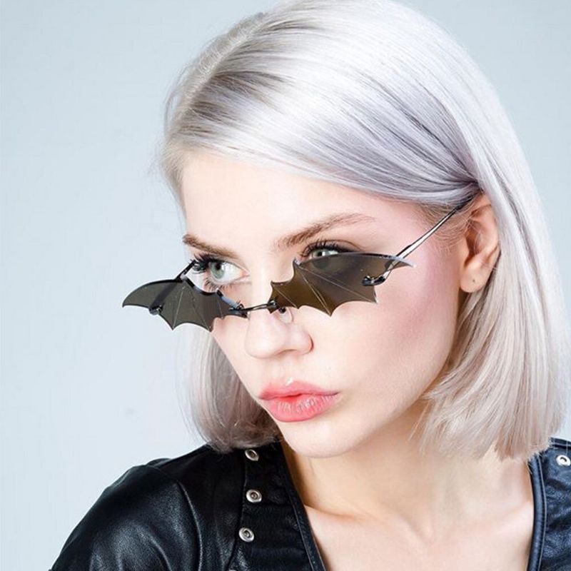 Unisex-persönlichkeit Kreative Fledermausform Modetrend Uv-schutz-sonnenbrille