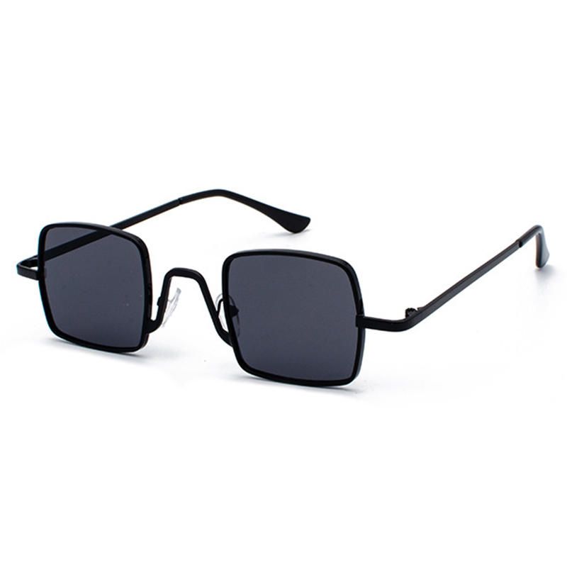 Unisex Vogue Vintage Anti-uv Metall Kleine Quadratische Sonnenbrille