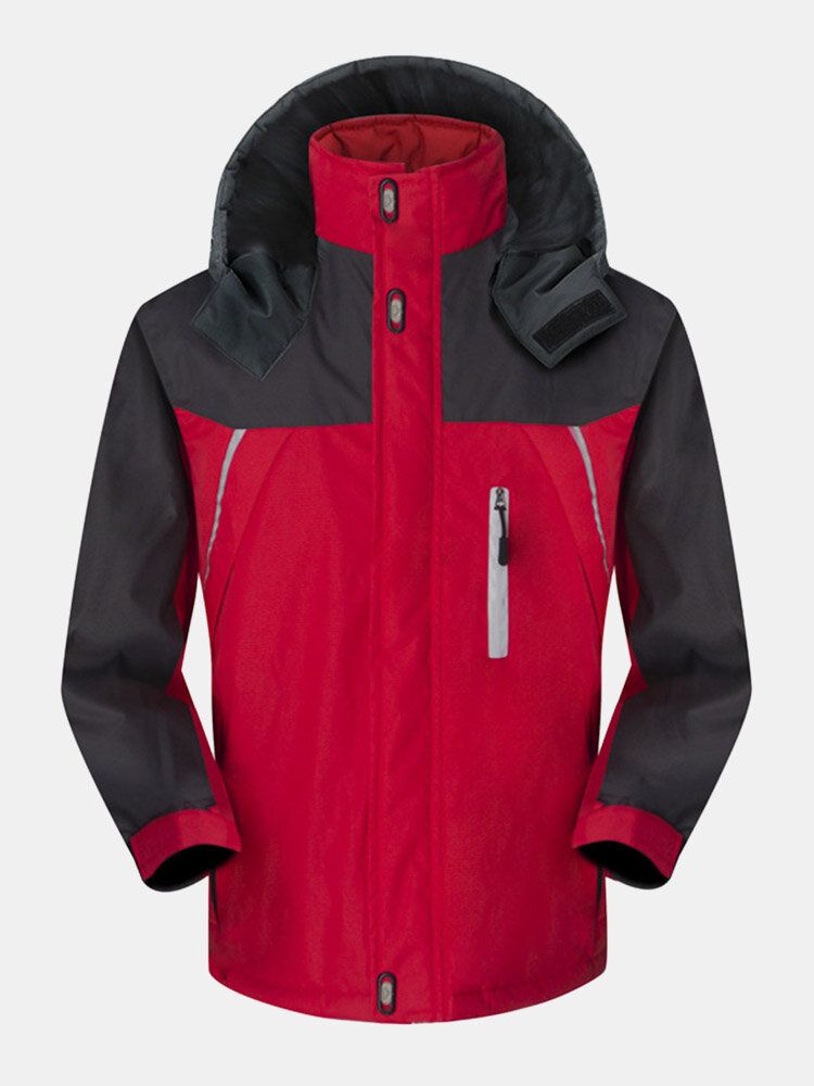 Dicke Reflektierende Warme Outdoor-fracht-daunenjacke