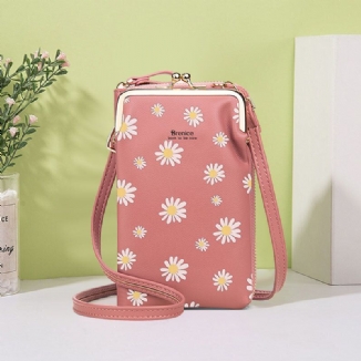 Damen Handytasche Mit 13 Kartenfächern Daisy Umhängetasche Umhängetasche