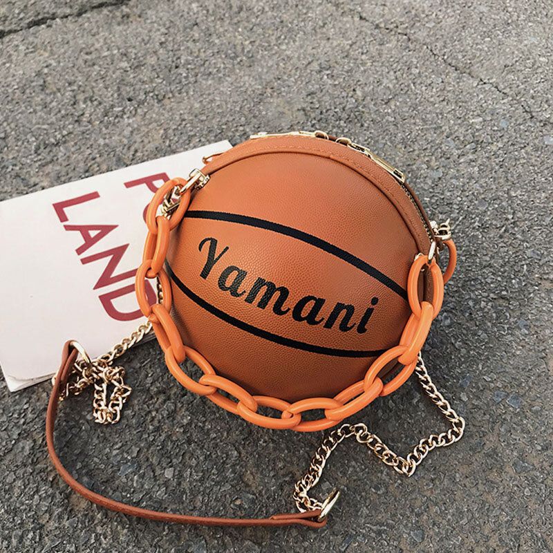 Frauen Basketball Fußball Ketten Handtasche Umhängetasche Umhängetasche