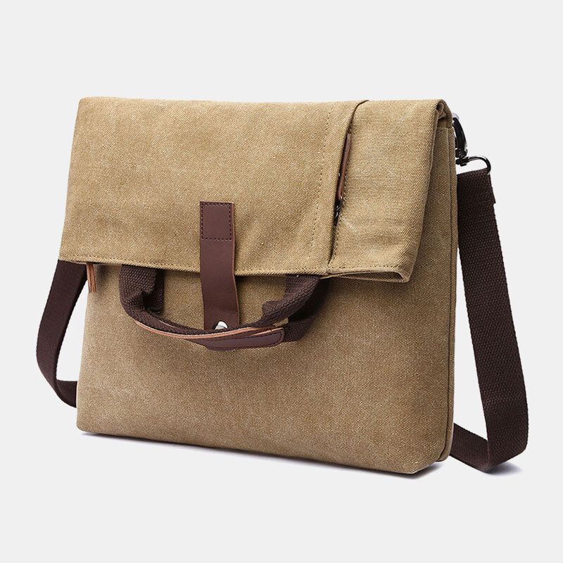 Herren Canvas Anti-diebstahl Wasserabweisend Vintage Umhängetasche Umhängetasche Umhängetasche Handtasche