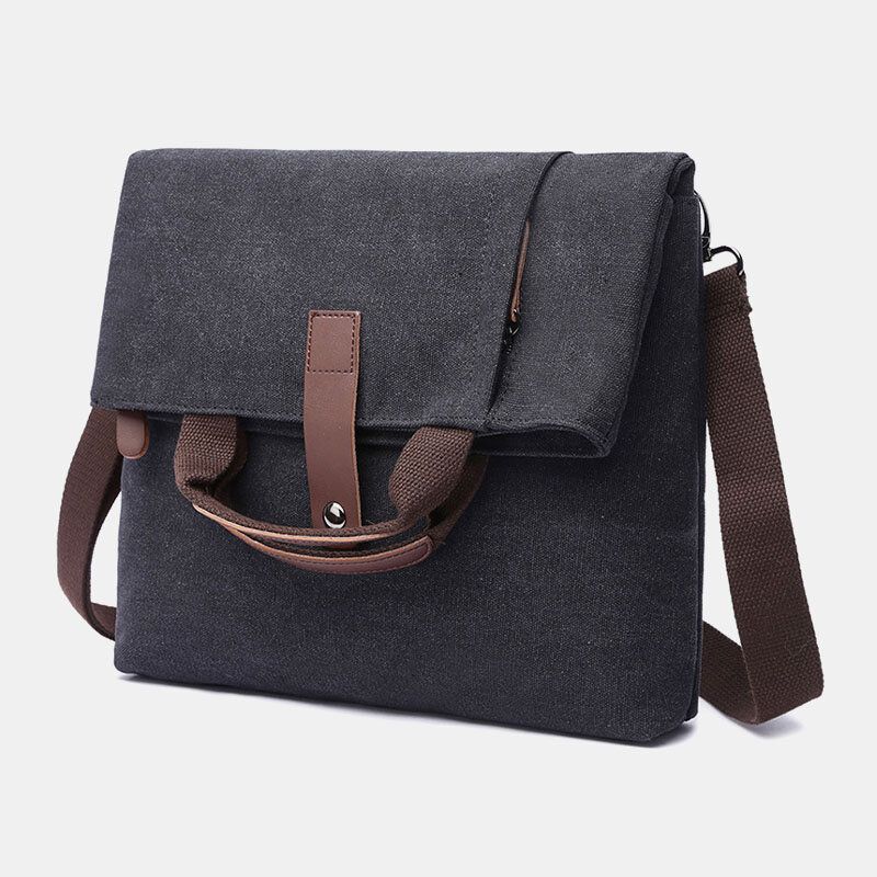 Herren Canvas Anti-diebstahl Wasserabweisend Vintage Umhängetasche Umhängetasche Umhängetasche Handtasche