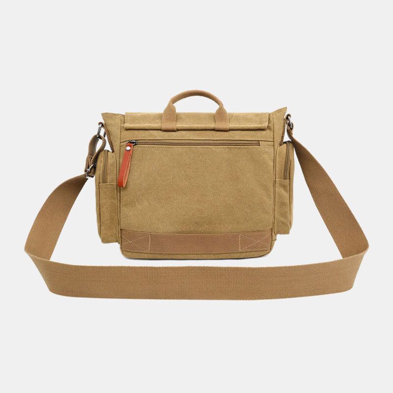 Herren Canvas Multi-fach Multi-pocket Lässige Umhängetasche Messenger Bag Umhängetaschen Handtasche