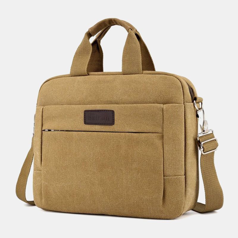 Herren Canvas Umhängetasche Umhängetasche Handtasche Business Bag