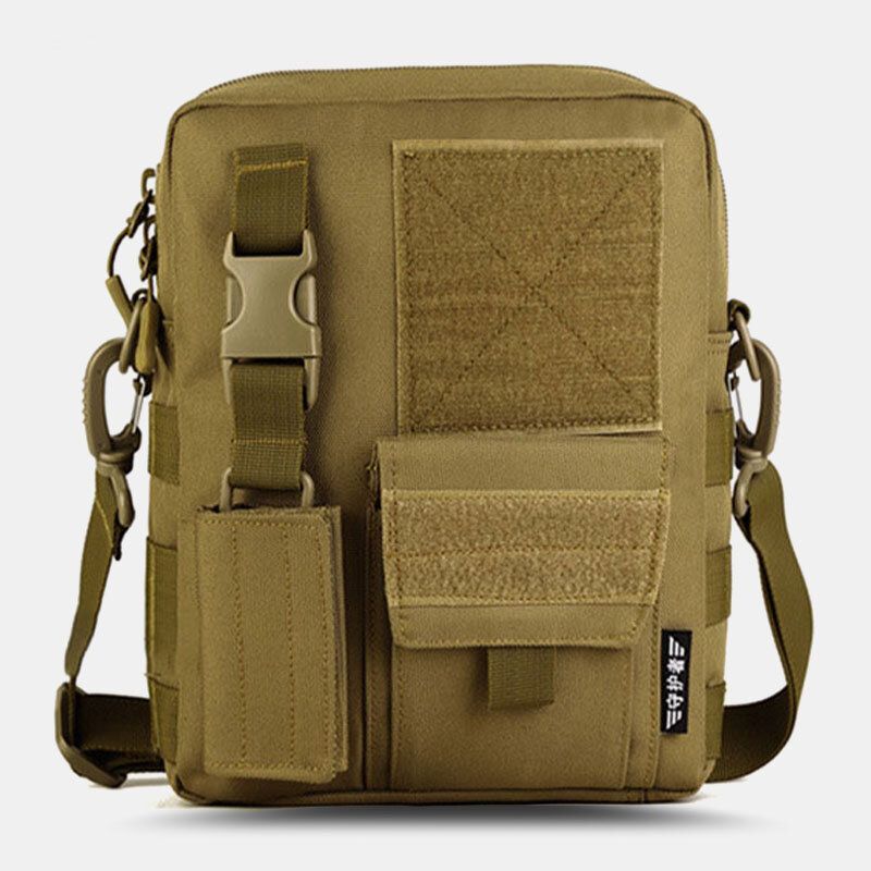 Männer Camo Muster Multifunktions Große Kapazität Outdoor Travel Tactical Bag Umhängetasche Umhängetasche Square Bag