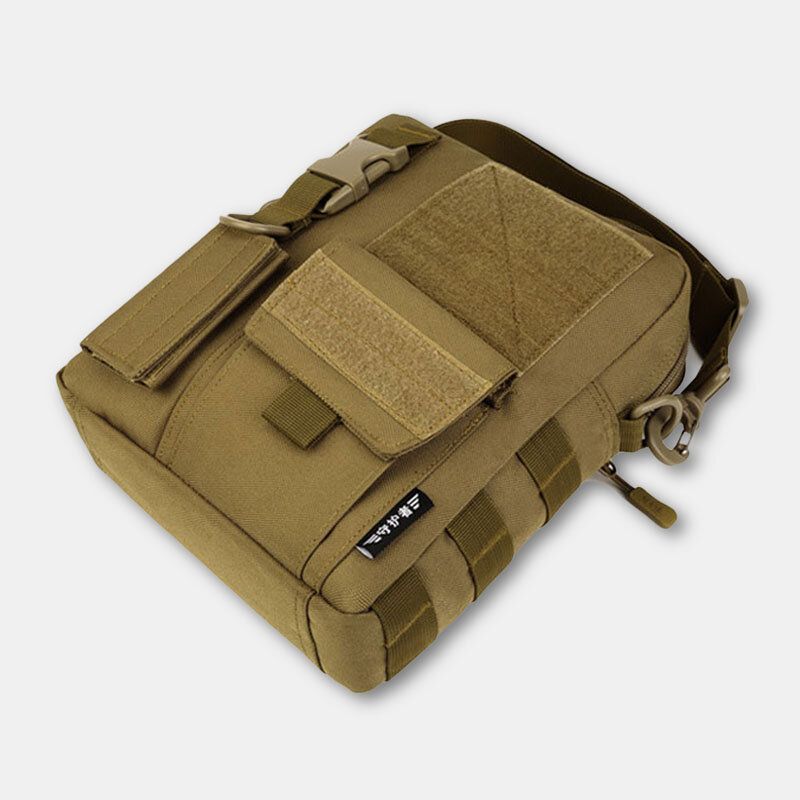 Männer Camo Muster Multifunktions Große Kapazität Outdoor Travel Tactical Bag Umhängetasche Umhängetasche Square Bag