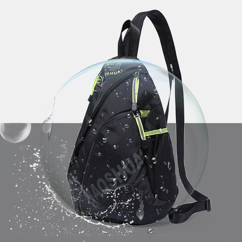 Männer Mode Casual Wasserdichte Umhängetasche Brusttasche Rucksack