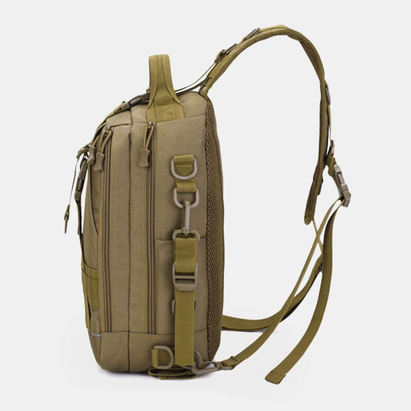 Männer Oxford Camo Multifunktions Wasserdichte Outdoor-sportarten Reiten Taktische Umhängetasche Umhängetasche Brusttasche