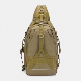 Männer Oxford Camo Multifunktions Wasserdichte Outdoor-sportarten Reiten Taktische Umhängetasche Umhängetasche Brusttasche