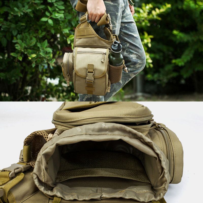 Männer Oxford Outdoor Reitsport Camo Wasserdichte Umhängetasche Mit Großer Kapazität Gürteltasche Satteltasche