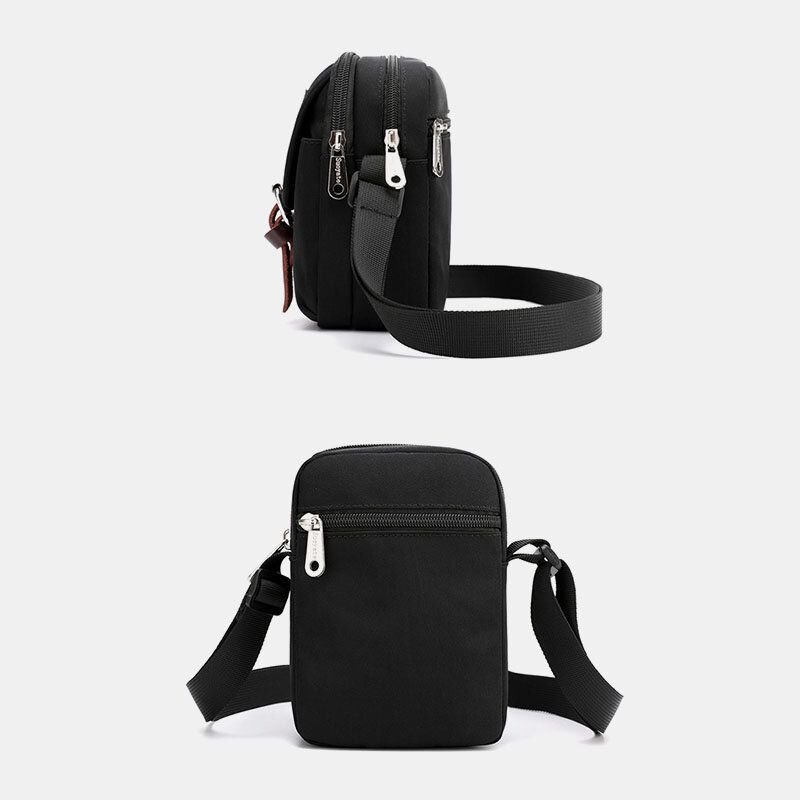 Unisex Nylon Mini Easy Carry Lässige Umhängetasche Umhängetasche