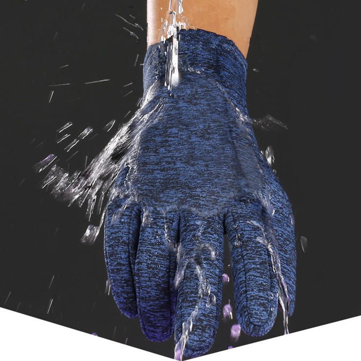 Herren Damen Sport Samt Wasserdichte Handschuhe Outdoor Reiten Touchscreen Skiklettern Handschuhe