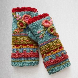 Lässige Strickhandschuhe Handwärmer