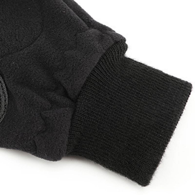 Neue Saison Warme Fleece-handschuhe Herren-flip-tasche Bezieht Sich Auf Einen Dicken Outdoor-lupen-finger-touchscreen