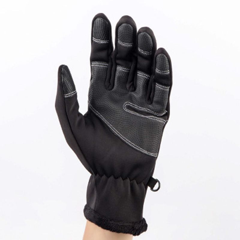 Unisex-winterski-vollfinger-reißverschlusshandschuhe