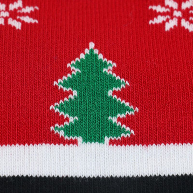 Weihnachtliche Gestrickte Jacquard-mütze Warme Unisex-mützen