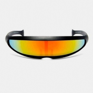 Herren Einteilige Persönlichkeit Space Robot Sf Movie Fashion Coole Sonnenbrille