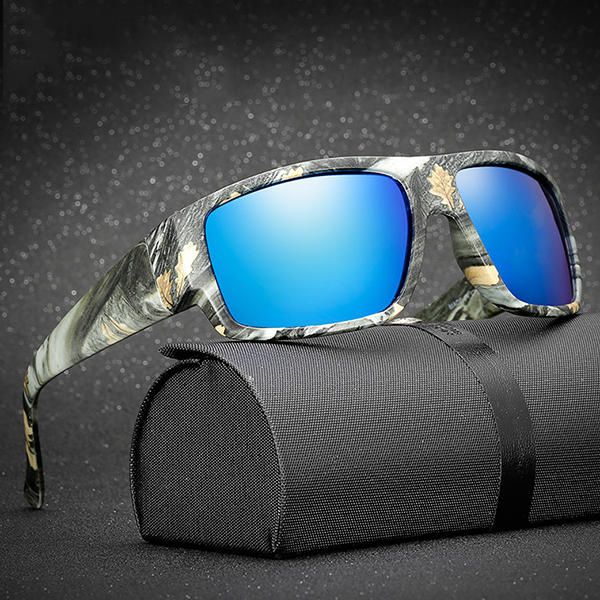 Herren Outdooors Sport Uv400 Camouflage Polarisierte Sonnenbrille