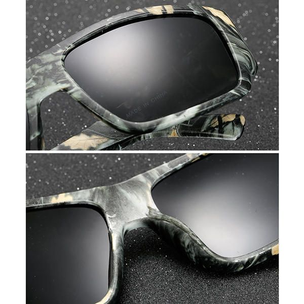 Herren Outdooors Sport Uv400 Camouflage Polarisierte Sonnenbrille