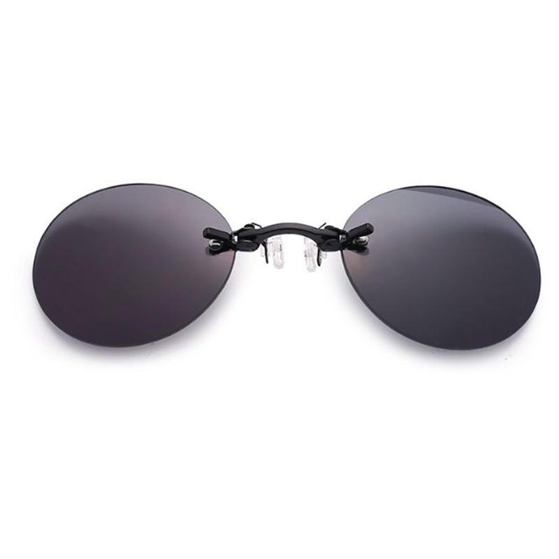 Herren Outdoor-sonnenbrille Aus Metall Mit Nasensteg