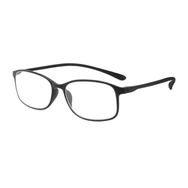 Lässige Tragbare Unisex-brillenbrille Mit Ovalem Rahmen Und Anti-blaulicht