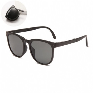 Männer Retro Fashion Outdoor Faltbare Uv-schutz Ovale Sonnenbrille