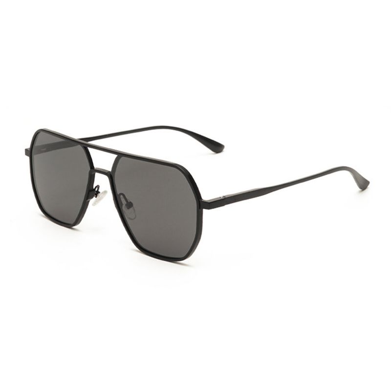 Männer Retro Intelligent Photochromic Metall Polarisierte Sonnenbrille Fahrer Fahren Angelbrille