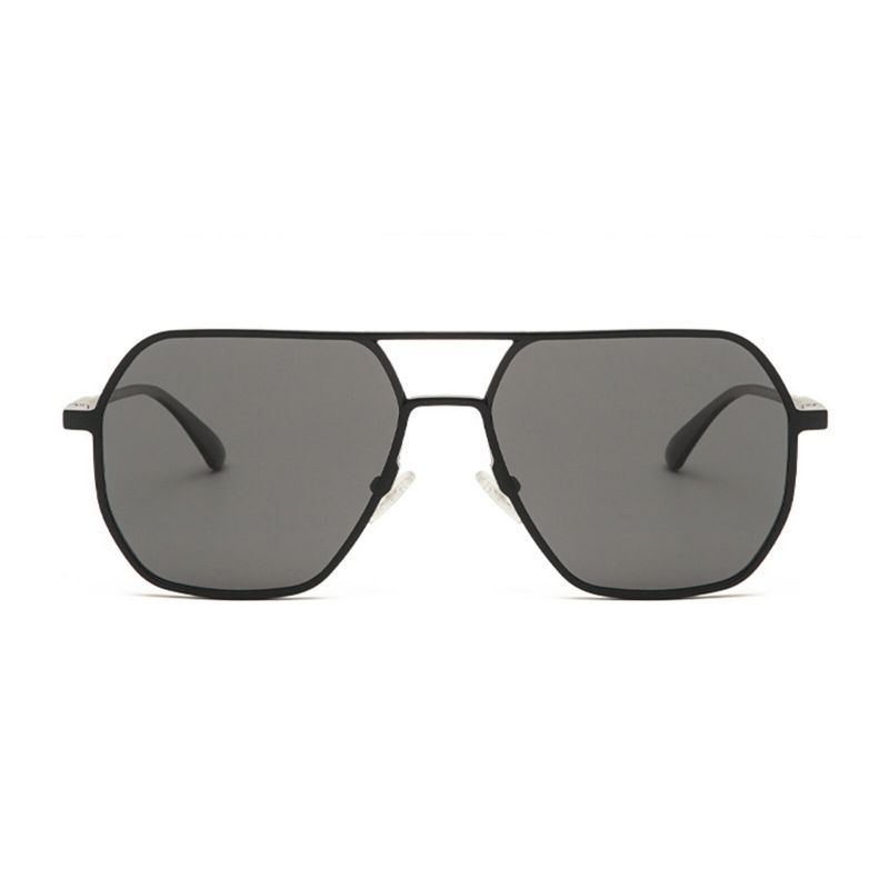 Männer Retro Intelligent Photochromic Metall Polarisierte Sonnenbrille Fahrer Fahren Angelbrille