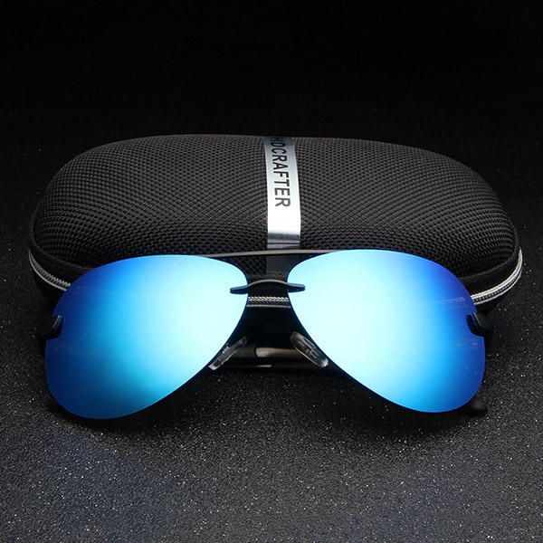 Sommer Retro Uv400 Polarisierte Sonnenbrille Fahrbrille