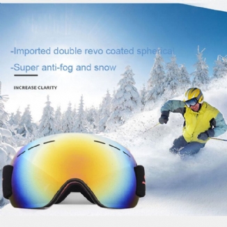 Unisex-erwachsene Klettern Skifahren Antibeschlag Uv-schutz Sanddichte Skibrille