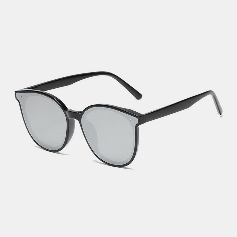 Unisex-harz-cat-eye-sonnenbrille Mit Großem Rahmen Und Pc-linse Zum Schutz Vor Uv-strahlung