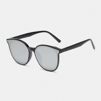 Unisex-harz-cat-eye-sonnenbrille Mit Großem Rahmen Und Pc-linse Zum Schutz Vor Uv-strahlung