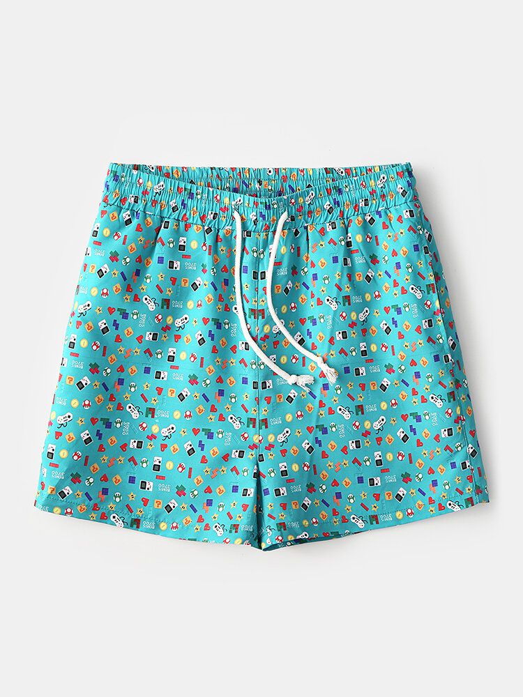 Atmungsaktive Schnell Trocknende Kurze Mini-strandshorts Für Herren