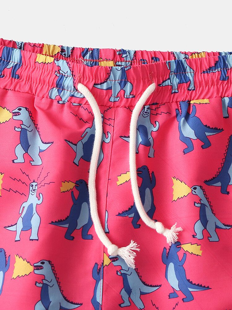 Kurzer Schnell Trocknender Kurz Geschnittener Mini-strandshorts Für Herren