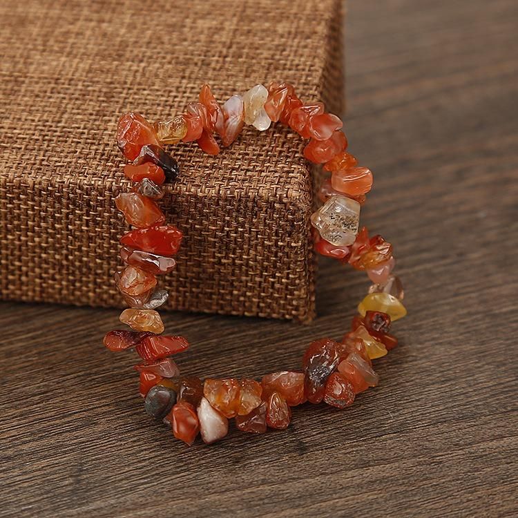 Bohemian Natural Crystal Gravel Armband Retro Style Wish Crystal Armband Für Frauen