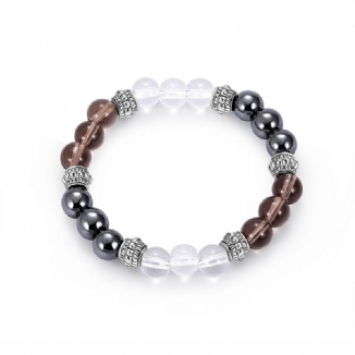 Modisches 8 mm Buddha-perlen-armband Naturstein Lässiges Farbverlauf-perlen-armband Für Männer Geschenk