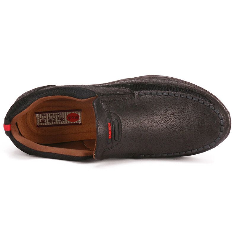 Atmungsaktive Rutschfeste Bequeme Slip-on-casual-business-schuhe Für Herren