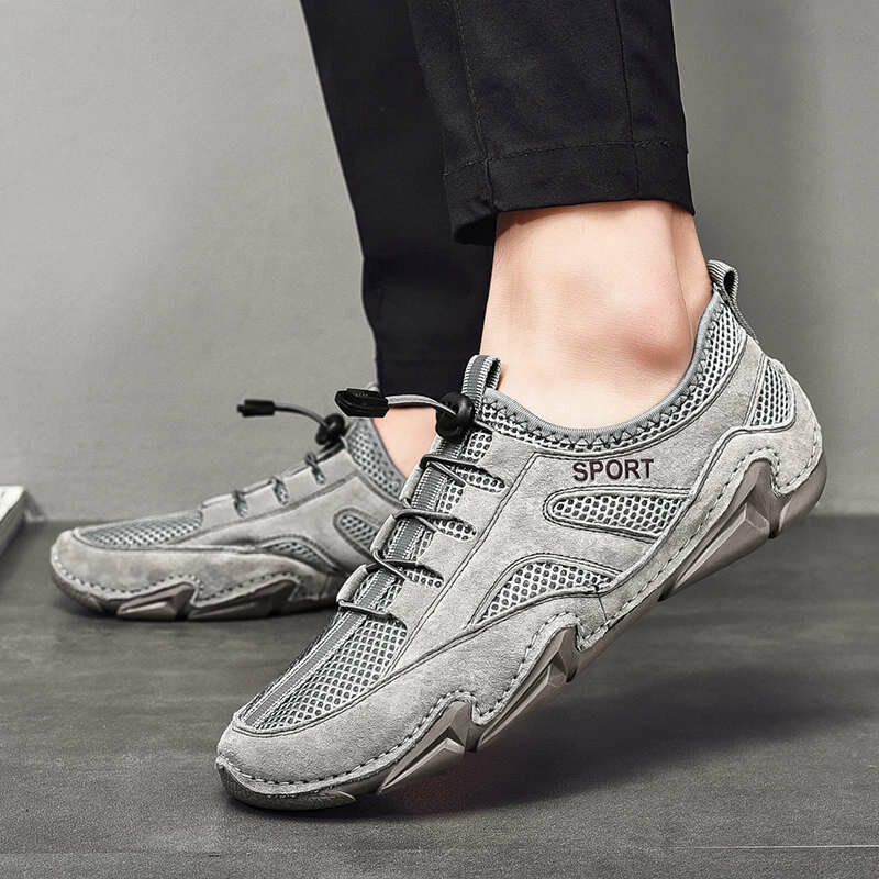 Herren-mesh-turnschuhe Atmungsaktive Rutschfeste Weiche Sport-freizeitschuhe