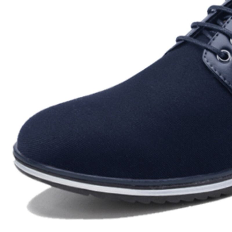 Herren Mikrofaser Leder Rutschfeste Business Casual Schuhe