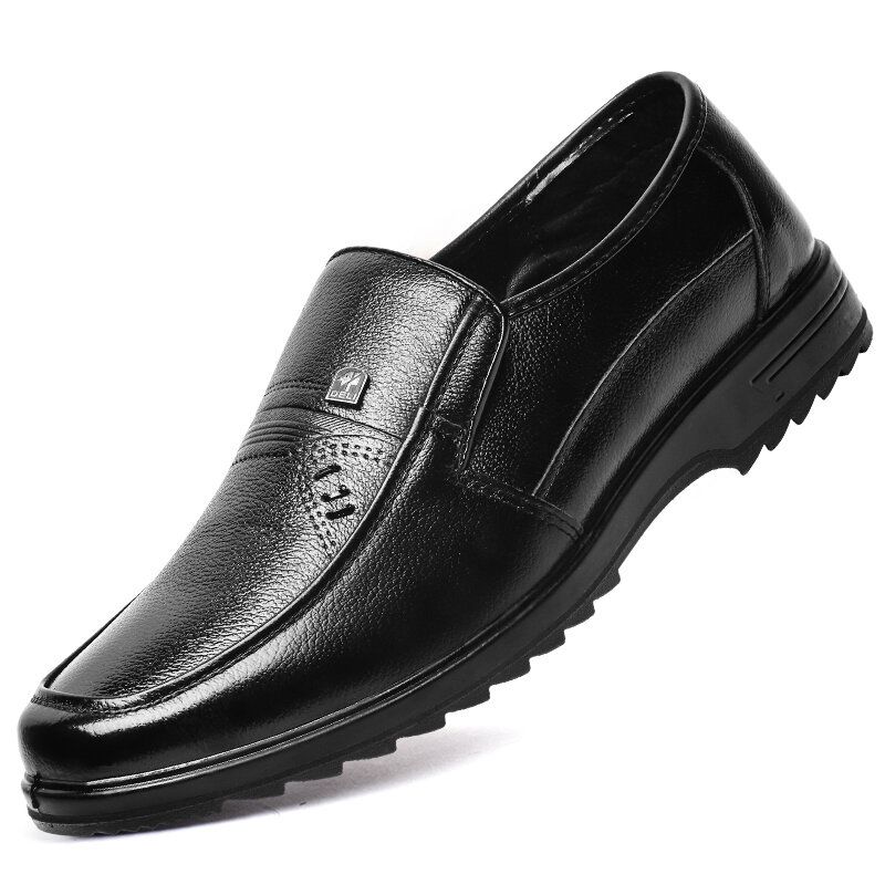 Rutschfeste Bequeme Slip-on-geschäfts-und Freizeitschuhe Für Herren