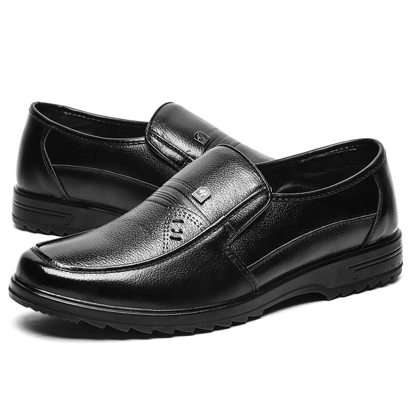 Rutschfeste Bequeme Slip-on-geschäfts-und Freizeitschuhe Für Herren