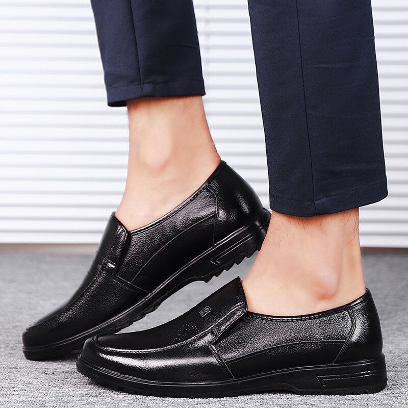 Rutschfeste Bequeme Slip-on-geschäfts-und Freizeitschuhe Für Herren