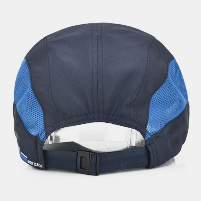 Atmungsaktive Unisex-mesh-baseballmütze Mit Schnell Trocknendem Einfarbigem Reise-sonnenschutz