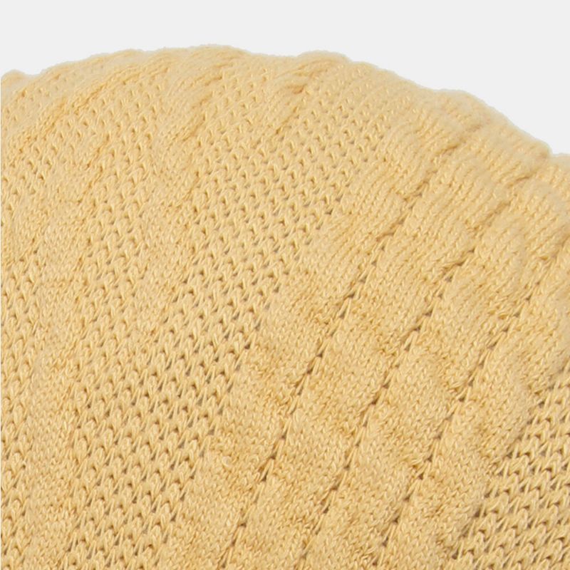 Casual Twist Knit Wolle Warme Baskenmütze Verstellbare Atmungsaktive Forward Hat Flat Hat Für Herren