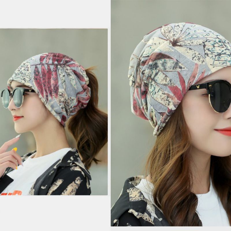 Chemotherapie-kappen Mit Retro-beanie-print